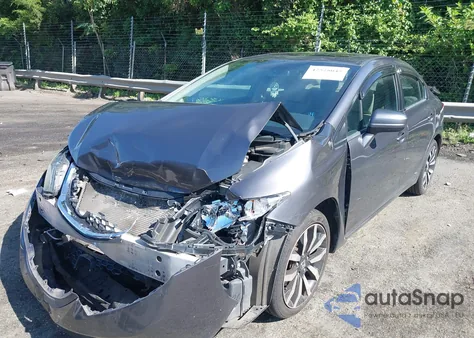 2015 Honda Civic Exl from USA, damaged, VIN 2HGFB2F94FH538728